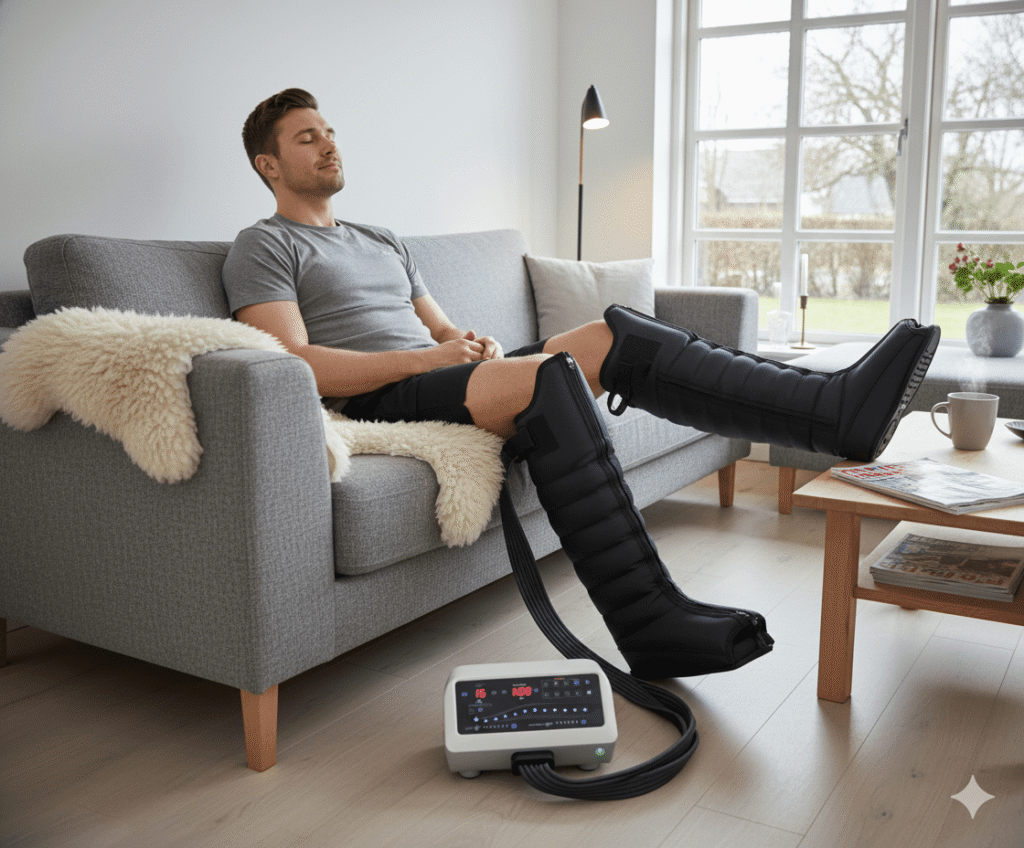 recovery boots er de pengene værd, er recovery boots kun til atleter? hjælper de på mine lymfe problemer?