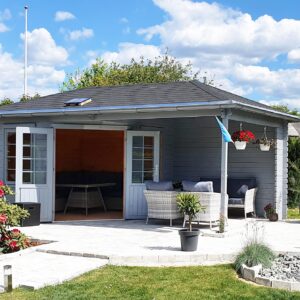 7,3 M² + 8,2 M² PAVILLON - LOTTE 1 MED HALVTAG